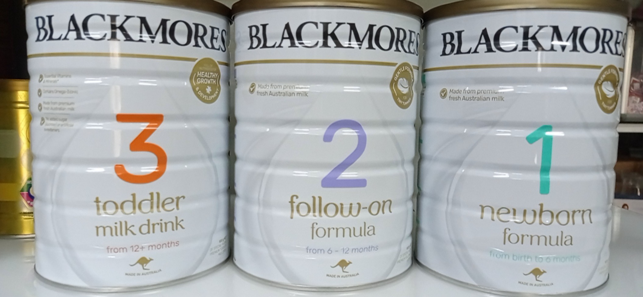 Sữa bột Blackmores số 3 - hộp 900g (từ 12 tháng trở lên)